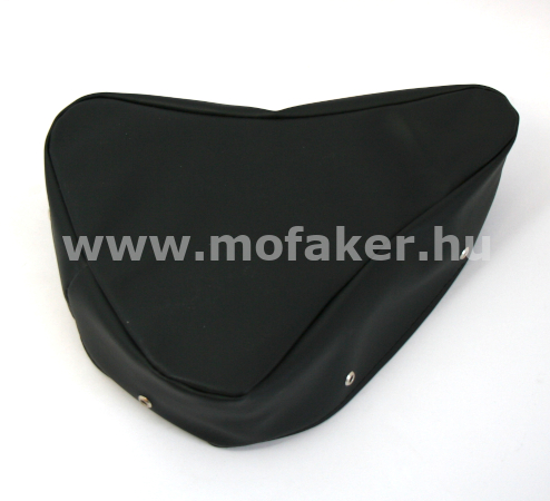 Nyereghuzat nagy hagyományos fekete műbőr Krp