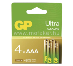 Ceruzaelem LR6 AA 1.5V GP ULTRA (4db/csomag) alkáli