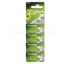 Gombelem LR44 AG13 1.5V GP ALKALINE (5db/csomag) alkáli 