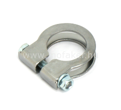 Kipufogóbilincs kicsi S50 S51 KRÓM  28 mm