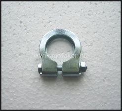 Kipufogóbilincs kicsi S50 S51 króm 28 mm