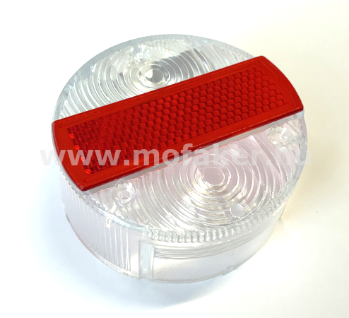 Hátsólámpabúra 3 csavaros színtelen S51 ETZ