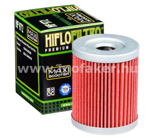 Olajszűrő HF 972 HifloFiltro (Suzuki Burgman, Yamaha Majesty) 44x55mm