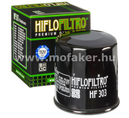 Olajszűrő HF 303 HifloFiltro (Honda, Kawasaki, Yamaha) 65x73mm
