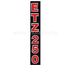 Felirat álló ETZ250