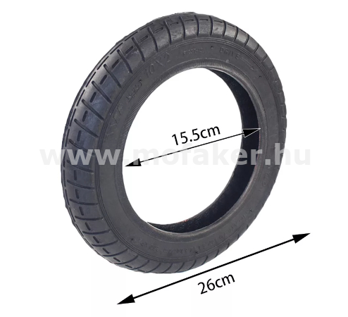 10x2-6.1 Külső gumi roller tömlős Emove