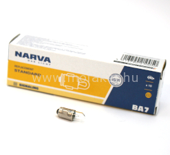 Jelző izzó 12V 2W Ba7s NARVA (E-jel)